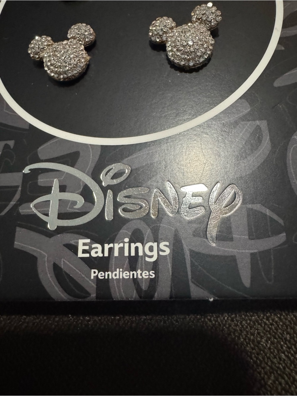 Disney Kids Mickey Mouse Red & Silver Stud Earring Set New Gift - Picture 4 of 7